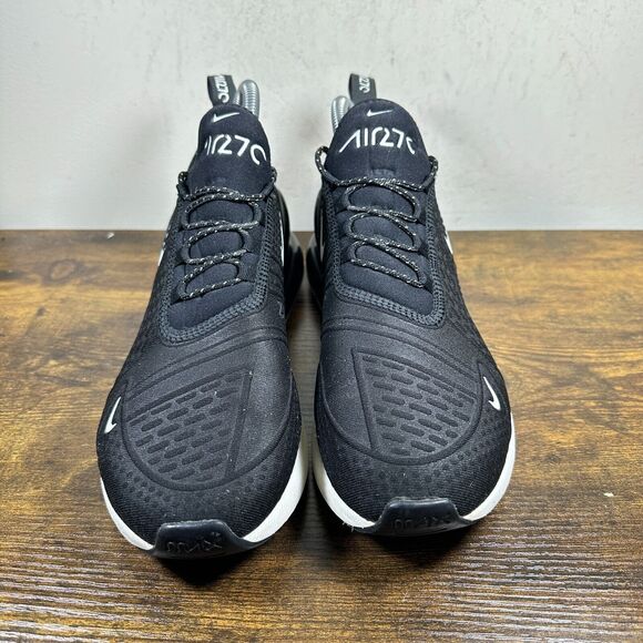 Nike Air Max 270 SE Black Summit White Black AR0499-001 Shoes Womens Size 9 - Picture 2 of 8